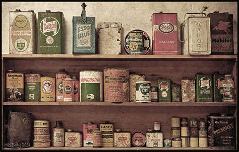 Old Tin Cans Photograph by Mal Bray