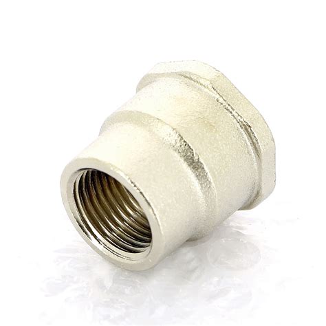 Муфта редукция 3/4" x 1/2" (ВР) никель UNI-FITT – купить за 239,00 руб.