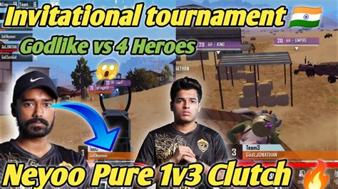 Godlike Vs Heroes Pure V Fight In T Scrims Neyoo V Clutch