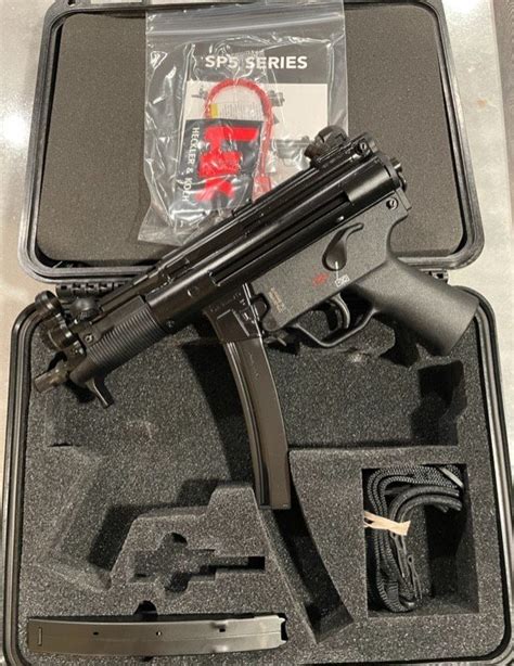 Hk Sp5k Pdw 9mm Handk Nib Heckler Koch Not Mp5