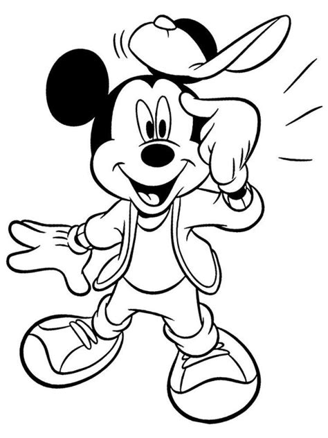 Desene cu Mickey Mouse de colorat imagini și planșe de colorat cu