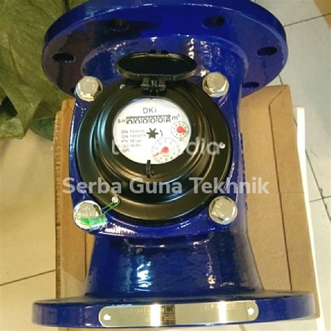 Jual Meteran Air 3 Inch DN 80mm DKI Flange PN16 Flow Water Meter