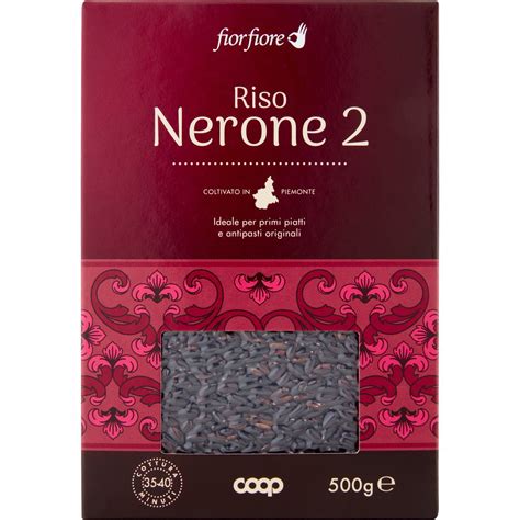 Riso Nero Nerone 2 COOP FIOR FIORE 500 G Coop Shop