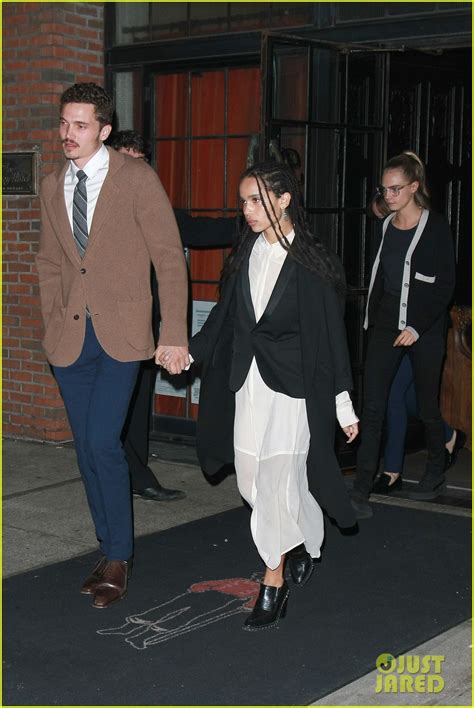 Photo: zoe kravitz karl glusman hold hands two nights in a row 05 ...