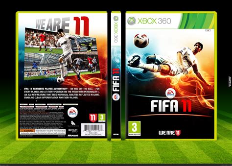 Viewing full size Fifa 11 box cover