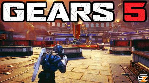 Gears Multiplayer Gameplay New Allfathers Arena Map Multiplayer