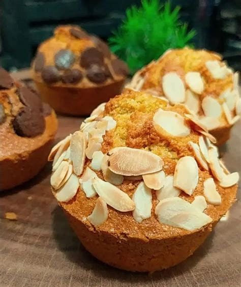 Muffin de cenoura sem glúten Receiteria