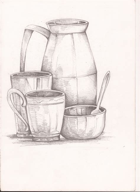 still life drawing 6