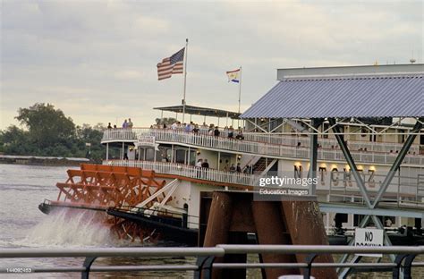 Louisiana, New Orleans, Mississippi River, Sternwheeler Natchez. News Photo - Getty Images