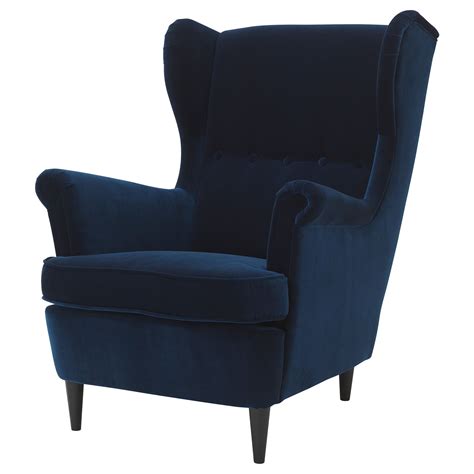 Products Wing Chair Fabric Armchairs Blue Dining Room Chairs