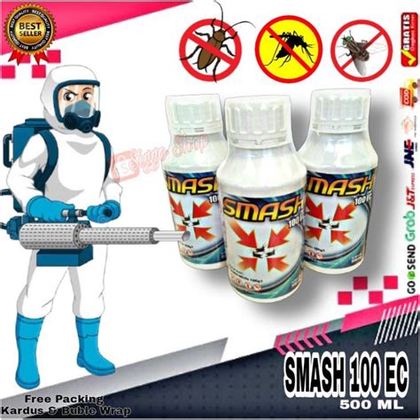 Jual SMASH 100EC 500 ML UNTUK FOGING NYAMUK AMPUH KECOA LALAT SMASH