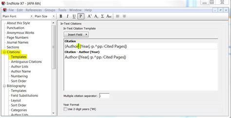 Apa 6th Endnote Styles Filters And Connections Discourse