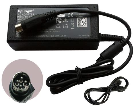 Amazon UpBright 4 Pin 12V 5A AC DC Adapter For CD Coming Data