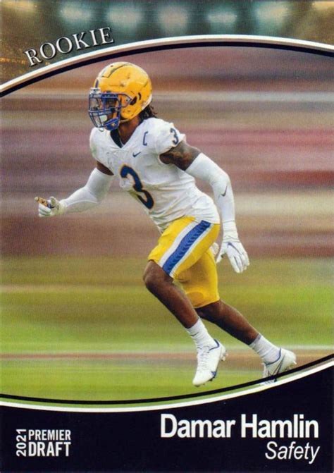 Damar Hamlin trading card (2021 SAGE Premier Draft) - SportsPaper Wiki