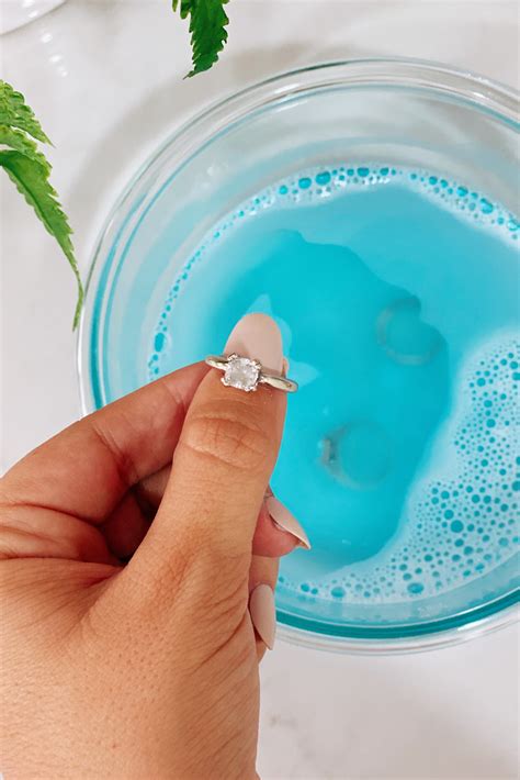 The Best Homemade Jewelry Cleaner For A Sparkling Ring Sparrows Lily