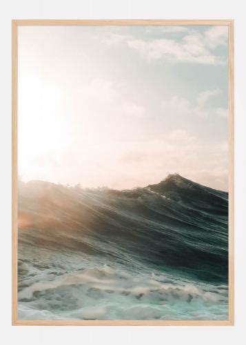 Hier Waves Poster Kaufen Bgastore De