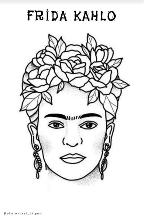 Friday Frida Favs Free Frida Kahlo Printables Patterns Artofit