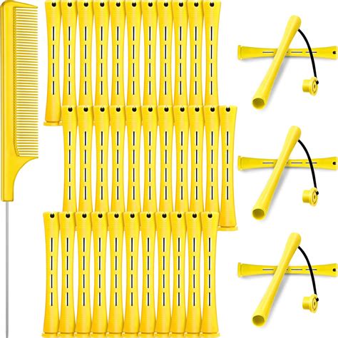 36 Pièces Tige de Vague Froide Tiges de Permanente de Cheveux Rouleaux