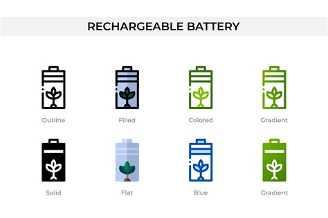 Ic Ne De Batterie Rechargeable Dans Un Style Diff Rent Ic Nes