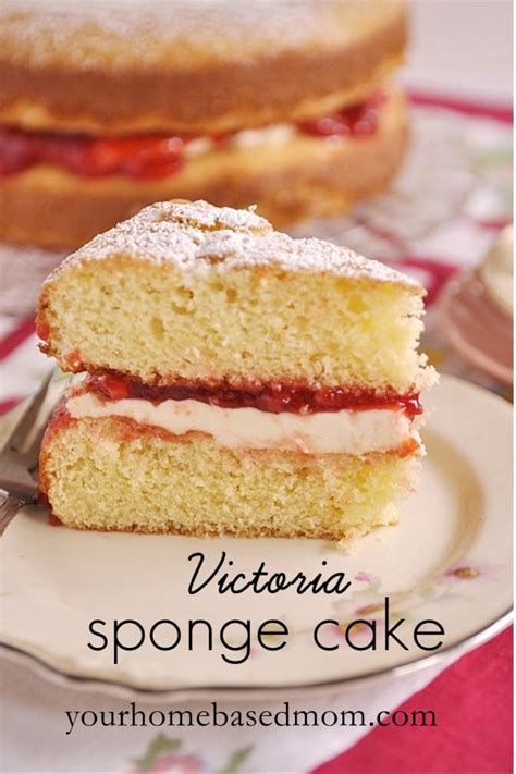 Victoria Sponge Cake - Your Homebased Mom