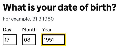 Designing A Better Birthday Input Smart Interface Design Patterns