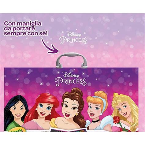 Disney Princess Crayola Valigetta Dellartista Solletico Giocattoli