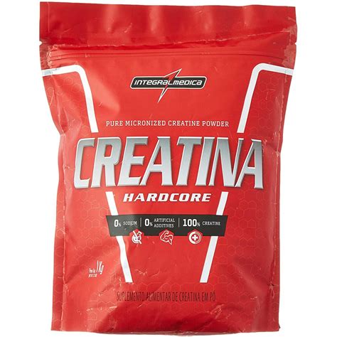 Creatina Hardcore 1kg Integral Medica 100 Creatina BeeCost