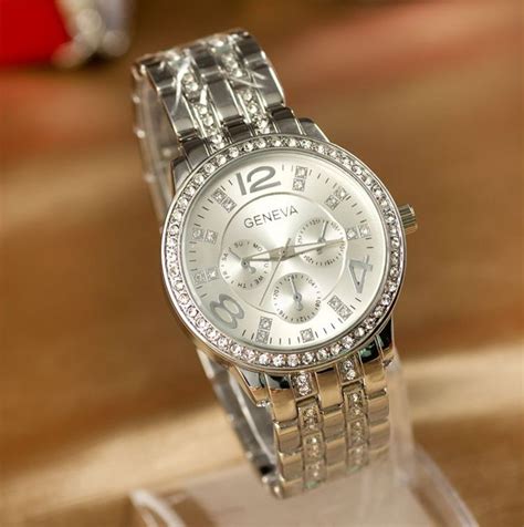 Venta Reloj Geneva Quartz Hombre Precio En Stock