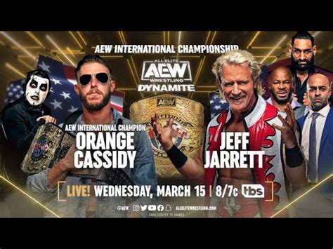 Orange Cassidy Vs Jeff Jarrett Aew Dynamite Youtube