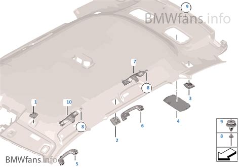 Mounting Parts Roof Antenna BMW 5 F11 525d N57 Europe