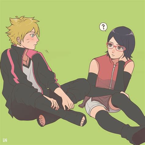 21 Best Boruto And Sarada Images On Pinterest Anime Couples Boruto And