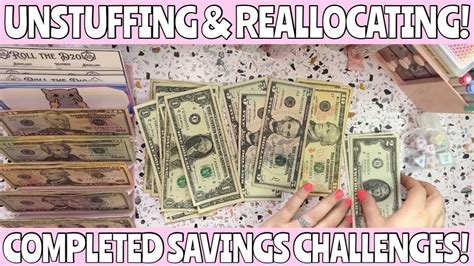 UNSTUFFING COMPLETED SAVINGS CHALLENGES Reallocating To Sinking