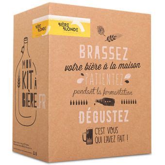 Kit de brassage complet de bière blonde L Mon kit à bière