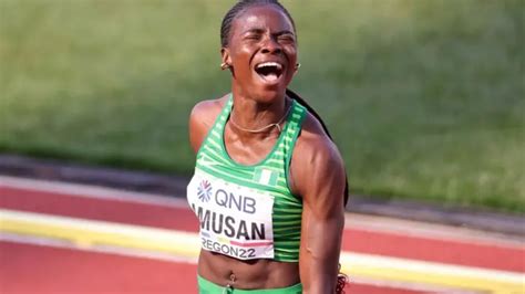 Tobi Amusan Don Lose M Hurdle Final To Jamaican Danielle Williams