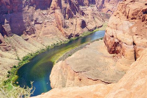 Colorado River in Arizona State Stock Photo - Image of environment ...