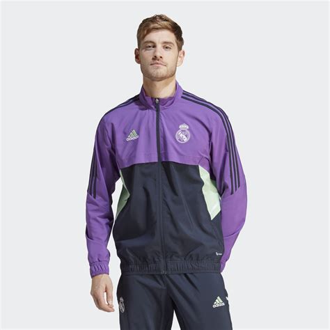 Real Madrid Condivo Presentation Track Top Active Purple Night