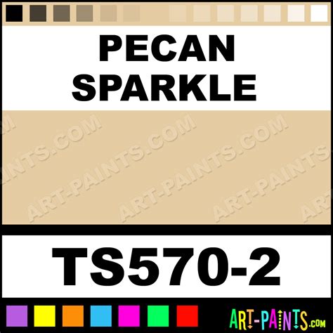 Pecan Sparkle Translucent Stains Ceramic Paints - TS570-2 - Pecan ...