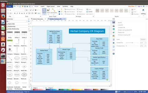 Awesome Linux ER Diagram Software with Abundant Examples