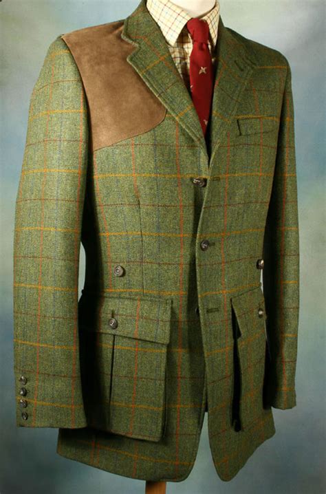 Awe Tweed Shooting Jacket Bookster Tailoring