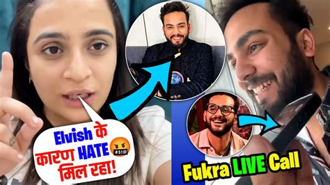 Kirti Mehra Getting Hate By Elvish Yadav Fan S Elvish Fukra Live