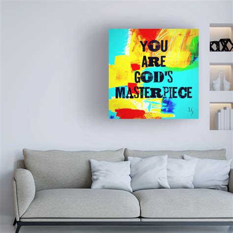 Trinx You Are Gods Masterpiece On Canvas By Ivan Guaderrama Canvas Art