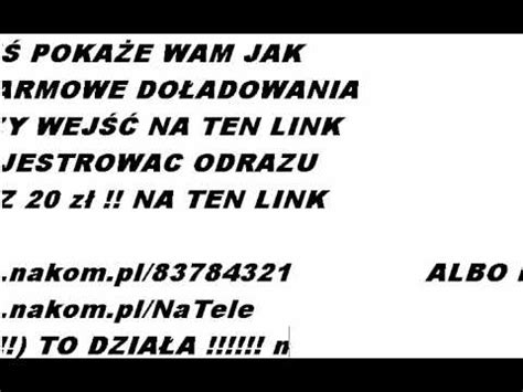 Darmowe Do Adowania Do Ka Dej Sieci Dzia A Youtube