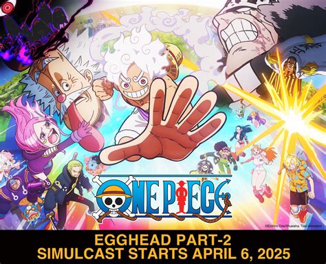 One Piece retorna com segunda parte do arco Egghead em abril na Crunchyroll
