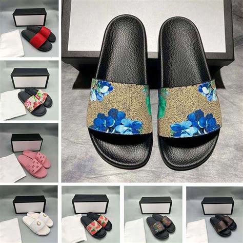 2024 Herren Designer Slides Damen Hausschuhe Mode Luxurys Floral