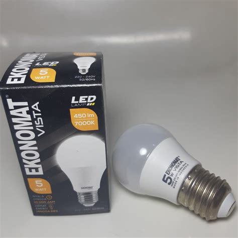 Jual Lampu LED Ekonomat VISTA 5 Watt Lampu Ruang Tamu Lampu Kamar