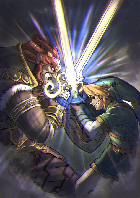 Link Vs Ganondorf Twilight Princess