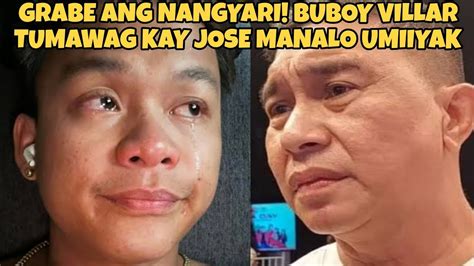 Buboy Villar Umiiyak May Ipinagtapat Kay Jose Manalo Tungkol Sa Eat