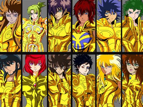 My Gold Saints Saint Seiya By Sidneythor On Deviantart