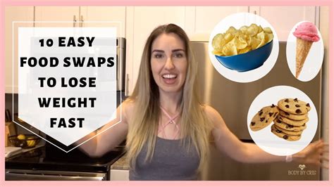 Easy Food Swaps To Lose Weight Fast Healthy Replacements For Junk Food Youtube