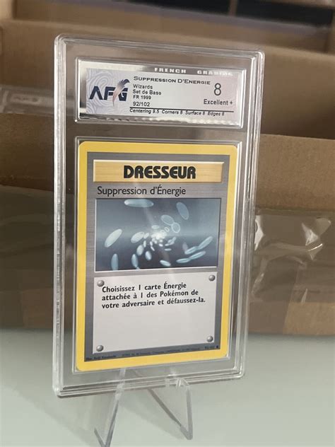 carte pokemon Suppression Dénergie 92 102 AFG 8 eBay